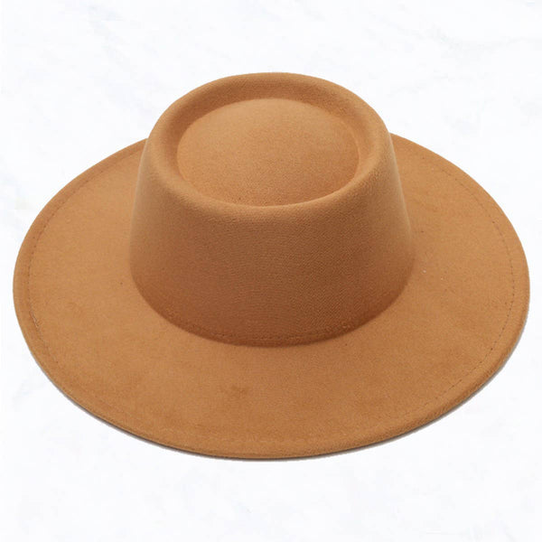 Concave Top Jazz Fedora Hat