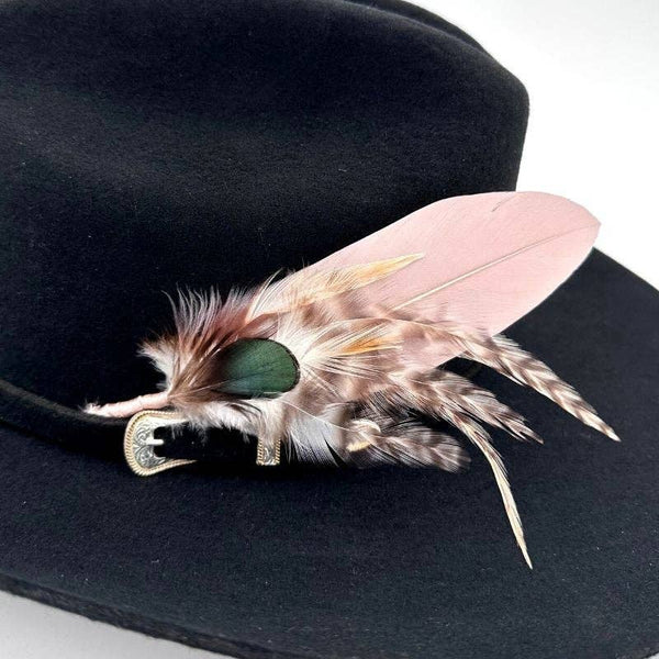 Feather Hat Accent - Showgirl