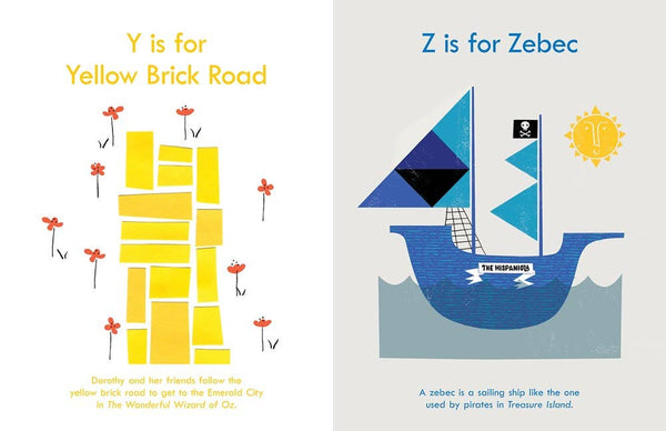 Classic Lit A to Z: A BabyLit Alphabet Primer Book