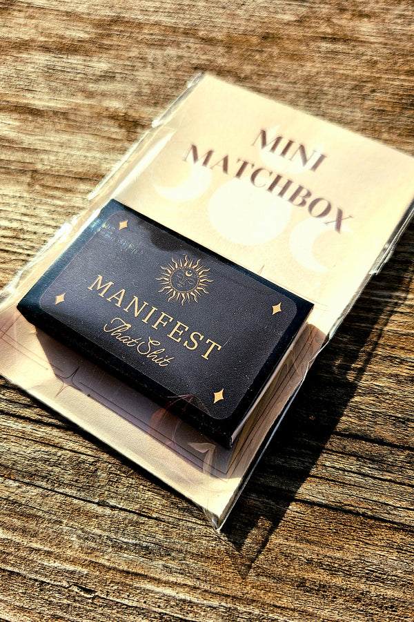 "Manifest That..." Mini Matchbox