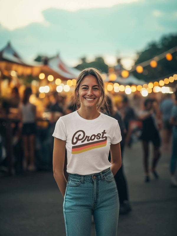 Prost Lines Oktoberfest Tee