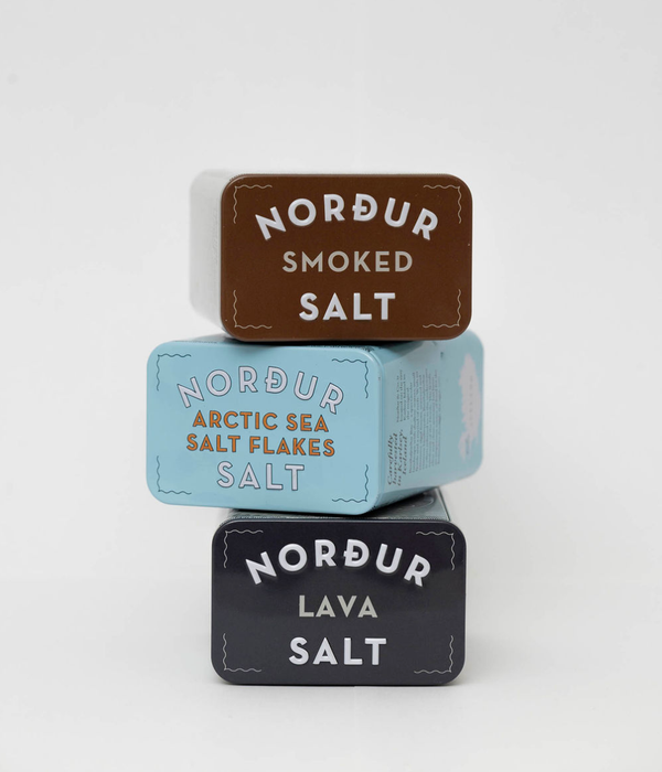 Nordur Salt -Sea Salt "Smoked" - Premium Tin Can