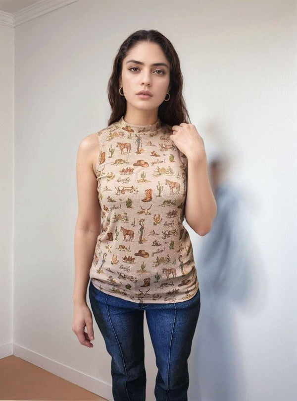 Desert Darlin' Sleeveless Top