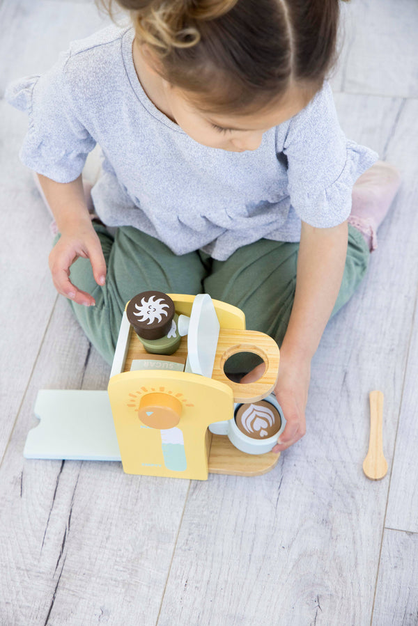 Barista in Training Wooden Coffee Set