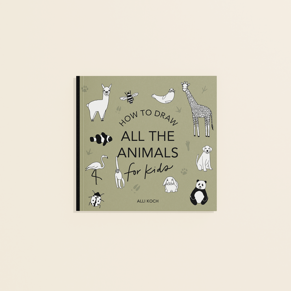 All the Animals: How to Draw Books for Kids Mini Book