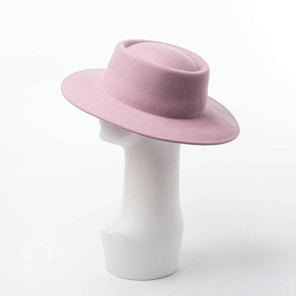 Concave Top Jazz Fedora Hat