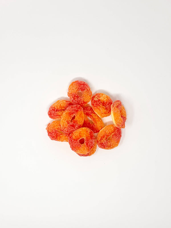 Freeze Dried Candy - Peach Circles