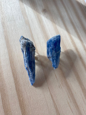 Yin Yang Blue Kyanite Earrings - 1