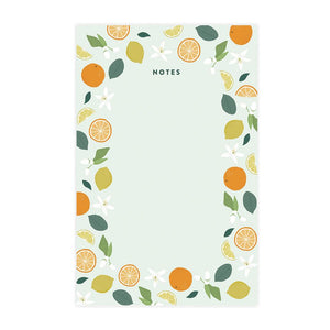 Citrus & Botanical Notes Notepad - 1