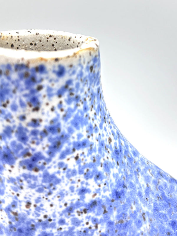 Blue Speckled Vase - 2