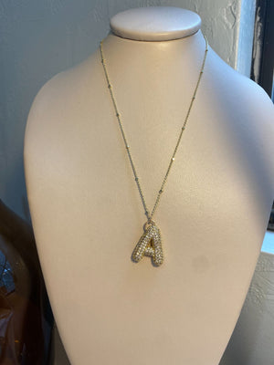 Letter Initial Necklaces - 1