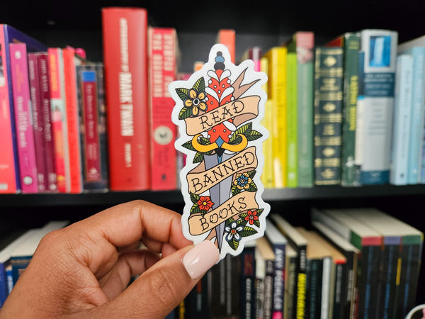 Read Banned Books Sticker - 1