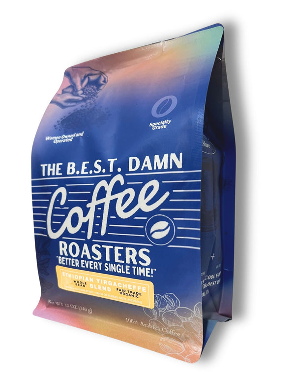 The Best Damn Coffee Roasters - Ethiopian Yirgacheffe - Whole Bean - 2