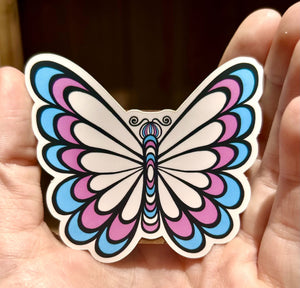 Trans Pride Butterfly - 1
