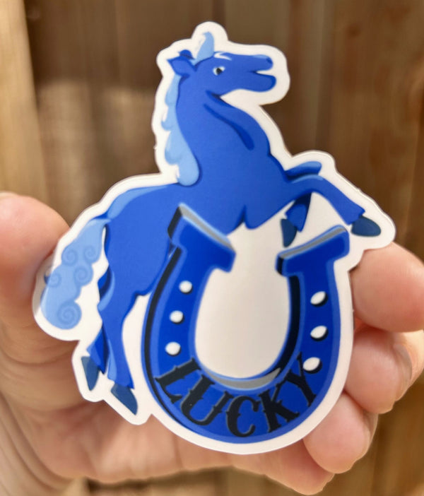 Lucky Pony Sticker - 1