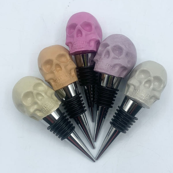 Skull Wine Stopper - 1