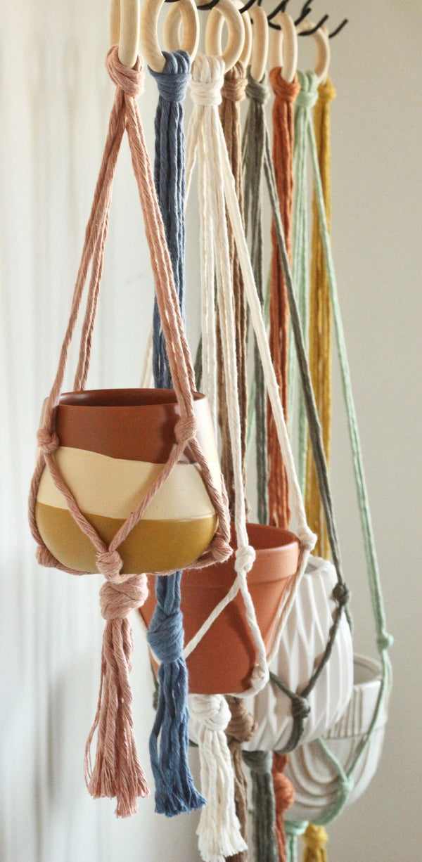 Minimalist Macrame Plant Hanger - 2