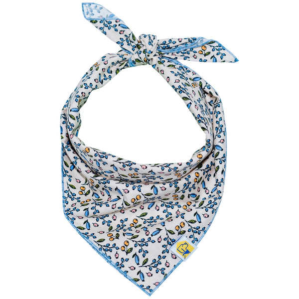 Blueberry Thicket Dog Bandana - 1