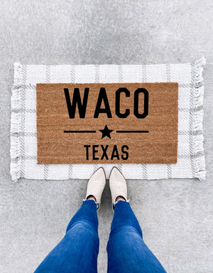 Waco Texas Doormat - 1