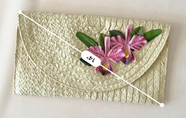 Cattleya Orchid Clutch -Banana Fiber  - 5