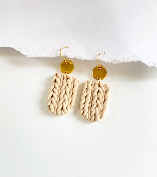 Small knitted Earrings - 5