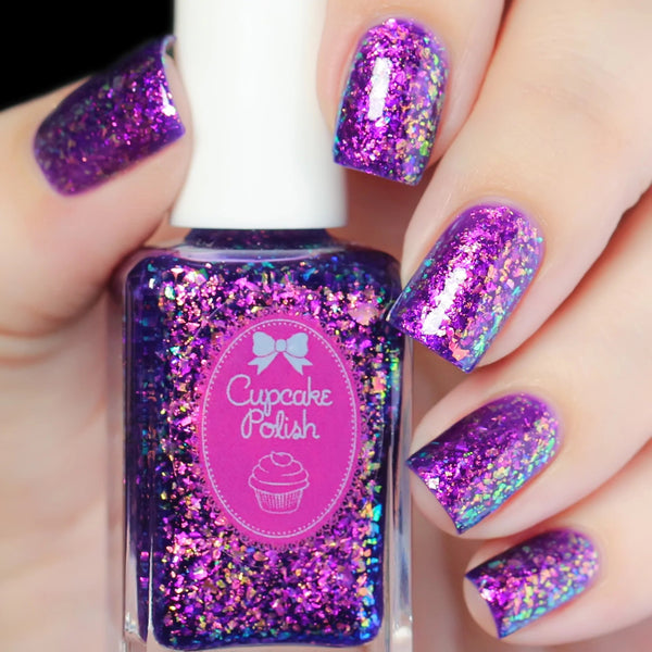 Atomic - Purple Nail Polish - 4