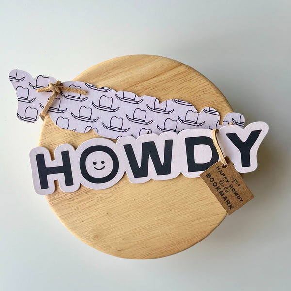 Happy Little Howdy Bookmark - 2