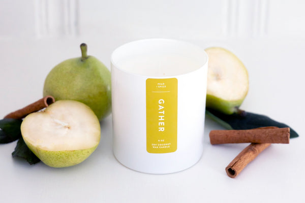 GATHER (Pear + Spice Blend) Candle - 2