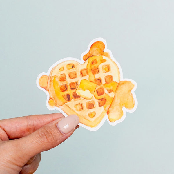 Heart Waffle Magnet	 - 1