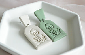 Mushroom Clay Dangles - 1