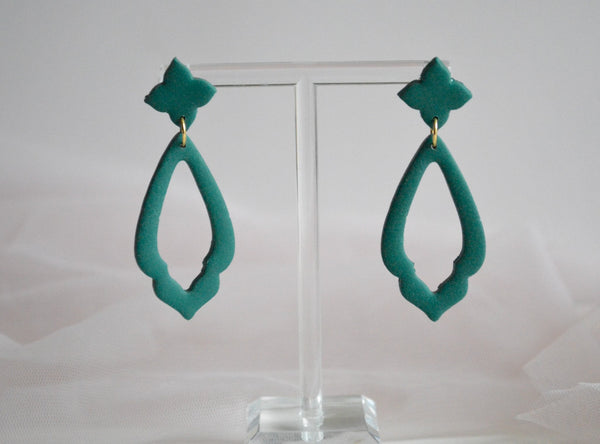 Elegant Evelynn Clay Dangles - 6