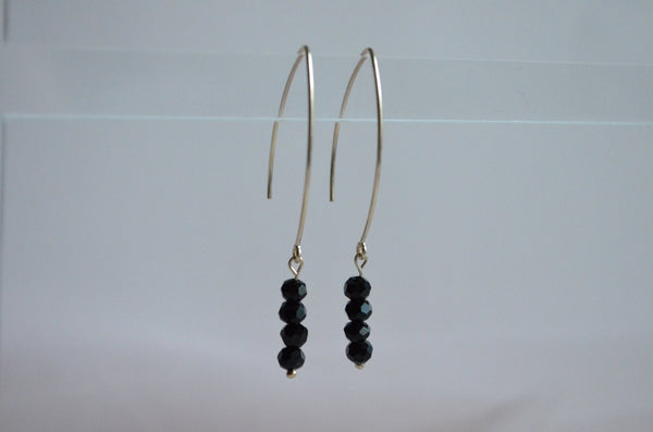 Dainty Beaded Drop Dangles - 5