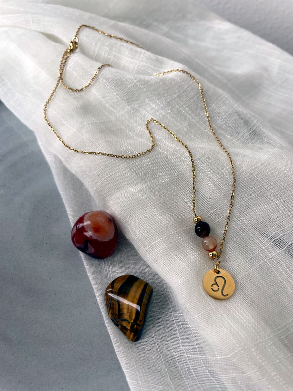 Zodiac Necklace Leo - 1