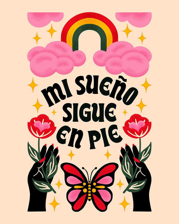 Mi Sueño Sigue en Pie Greeting Card - 2