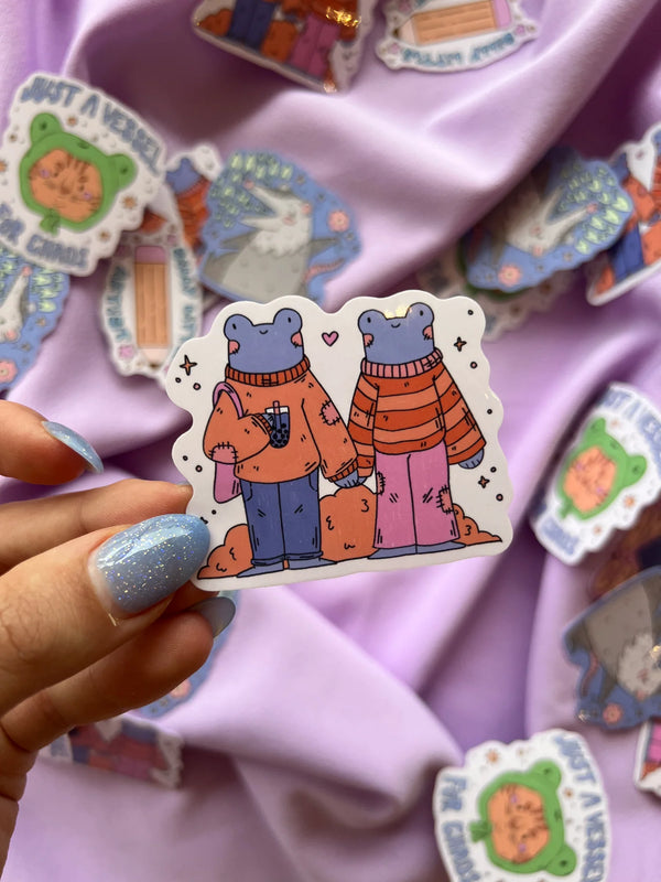 Froggie Friends Sticker - 2