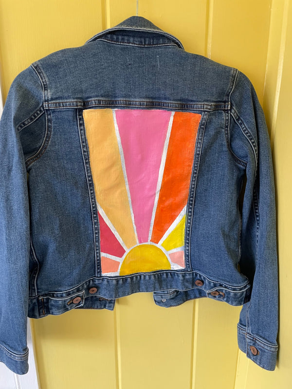 Hand Painted Denim Jacket  - 1