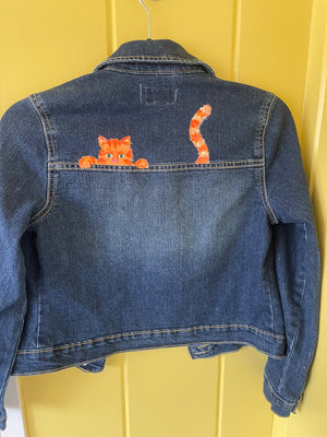 The Cat's Meow Kids Denim Jacket - 1