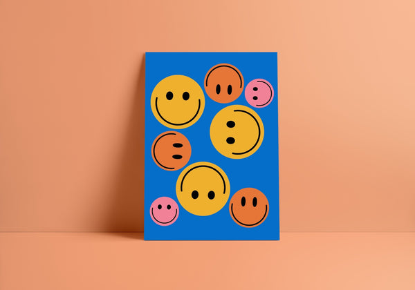 Smileys Greeting Card - 1