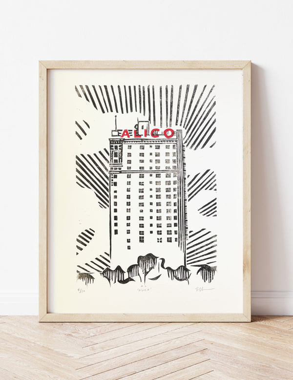 'ALICO' Block Print - 1