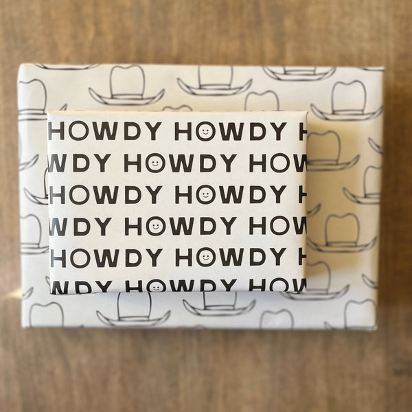 Hats & Howdys Gift Wrap - 1