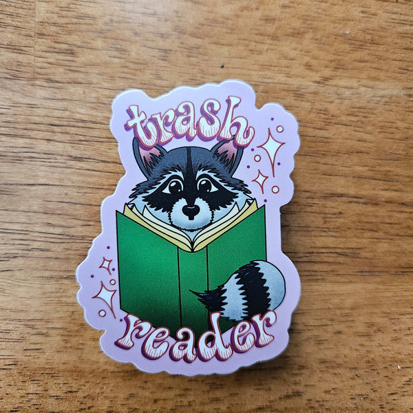 Trash Reader Sticker - 4