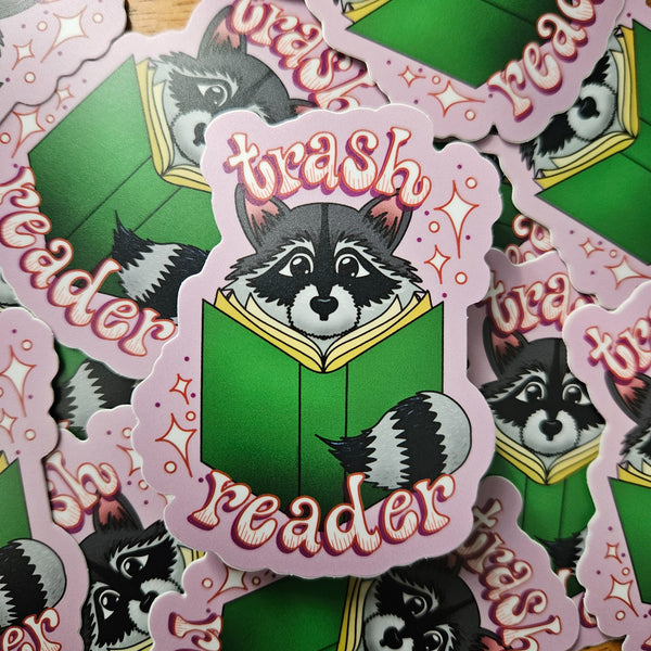 Trash Reader Sticker - 5