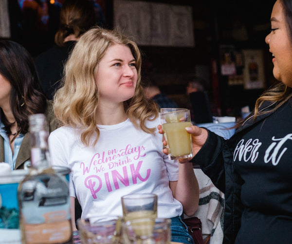 On Wednesdays We Drink Pink T-Shirt - 5