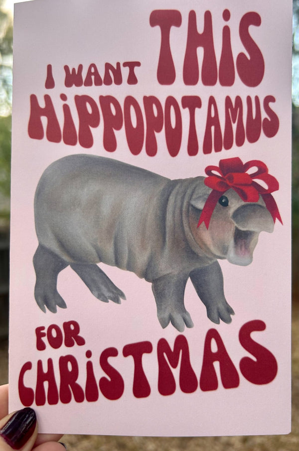 Hippo for Christmas - 1