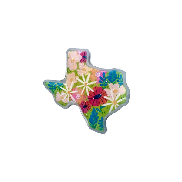 Texas Wildflower Eco Metal Pin - 1