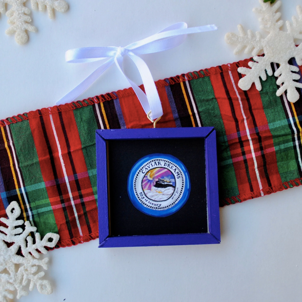 Handmade Caviar Dreams Christmas Ornament - 1