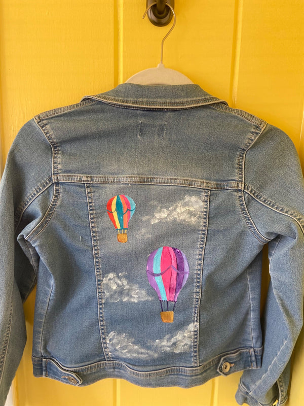 Children’s Handpainted Denim Jacket - 5