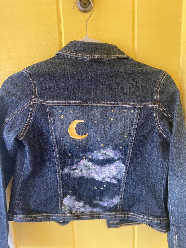 Children’s Handpainted Denim Jacket - 6