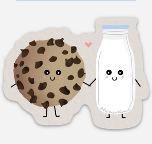 Milk and Cookies Sticker - 1