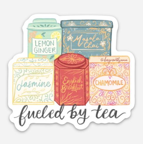 Fueled by Tea Sticker - 1